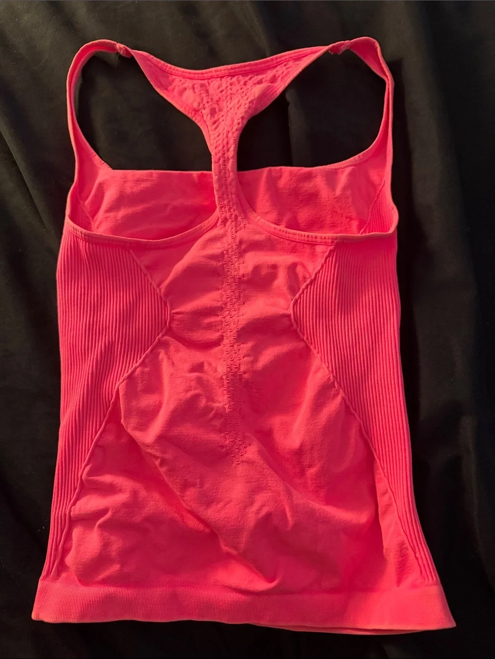 Free People Bright Pink Racerback Tank Top
